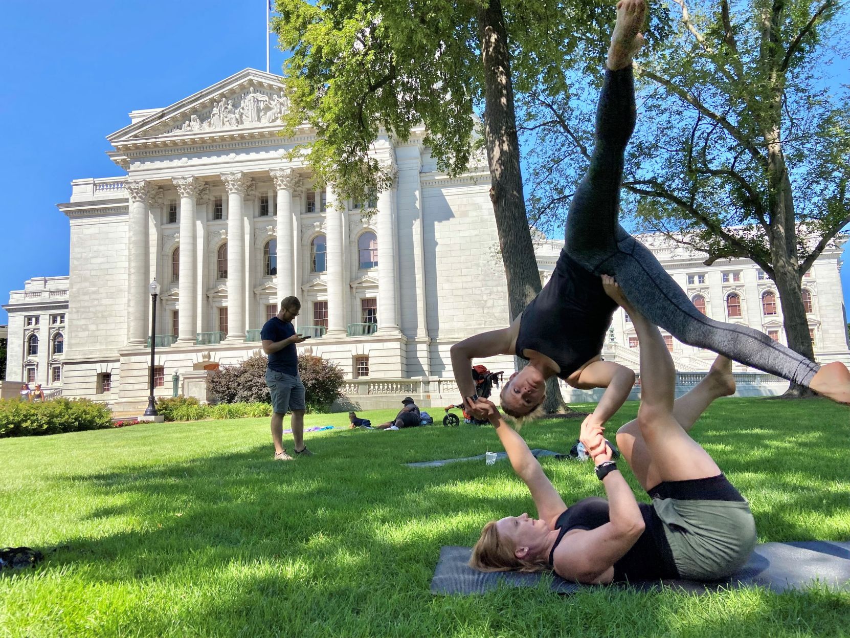Acro-yoga